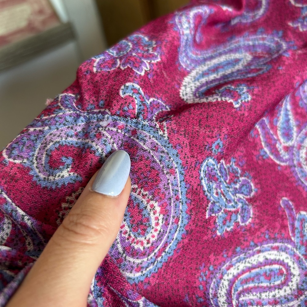 Vintage paisley‎ dress - Picture 3 of 8